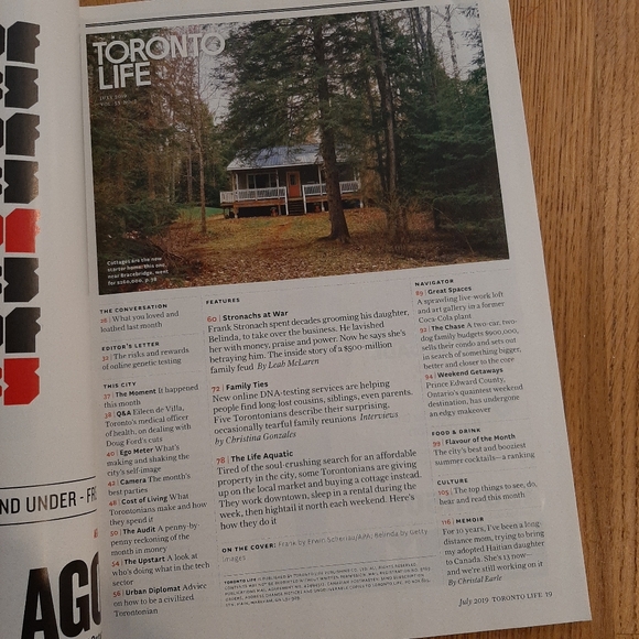 Toronto Life July 2019 - Picture 2 of 2